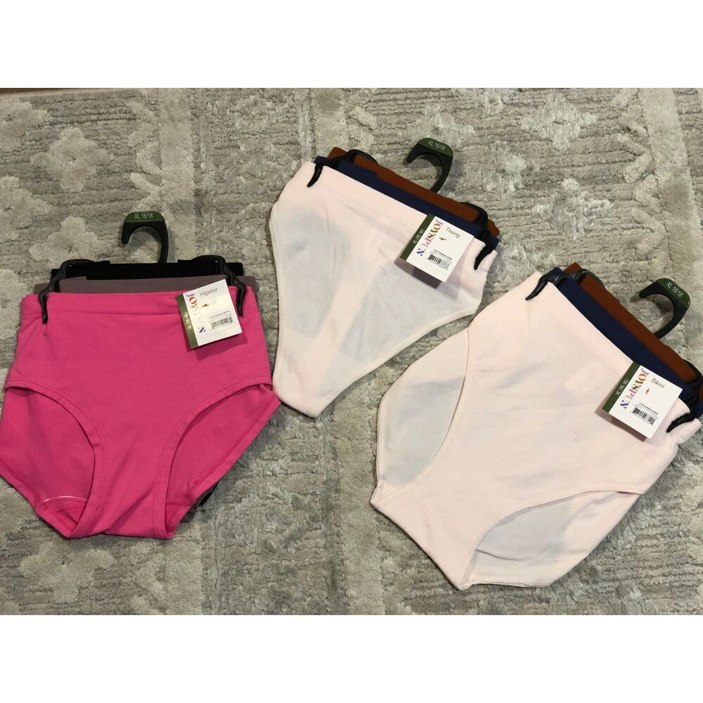 Woman's XL JoySpun Pantie Bundle New